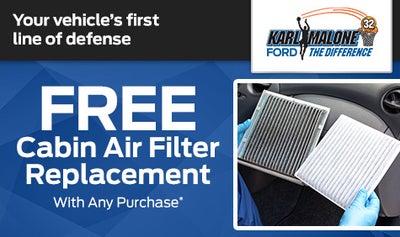 Free Cabin Air Filter Replacement
